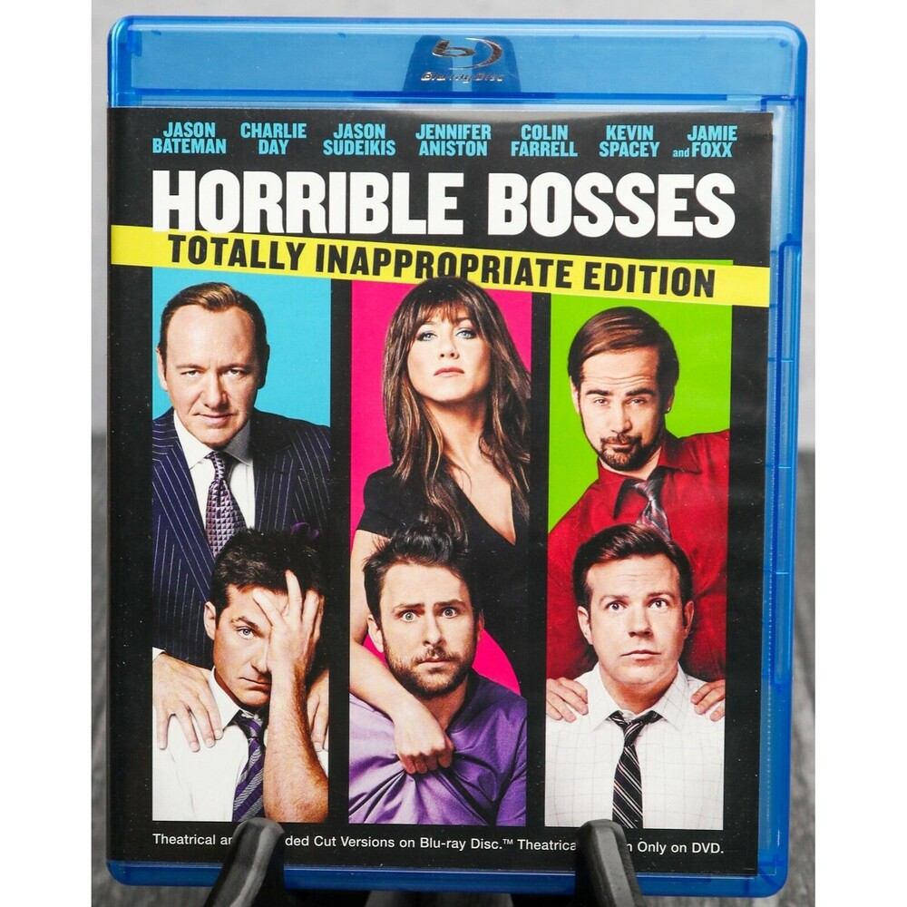 HORRIBLE BOSSES BLU-RAY TOTALLY INAPPROPRIATE EDITION 2 DISC SET JASON BATEMAN